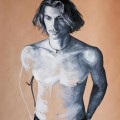 Andrea – oil on paper – 2012