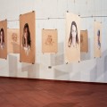 inside-out – installation – ten portraits – oil on paper – 50x70cm each – 2012